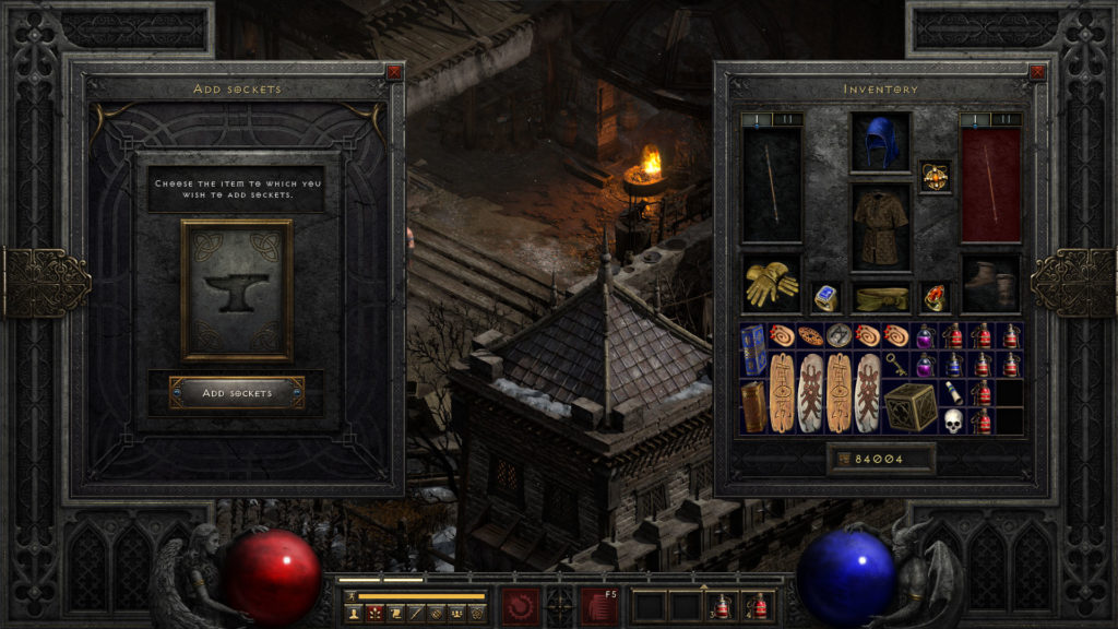 Diablo 2 Resurrected agrega enchufes en Larzuk