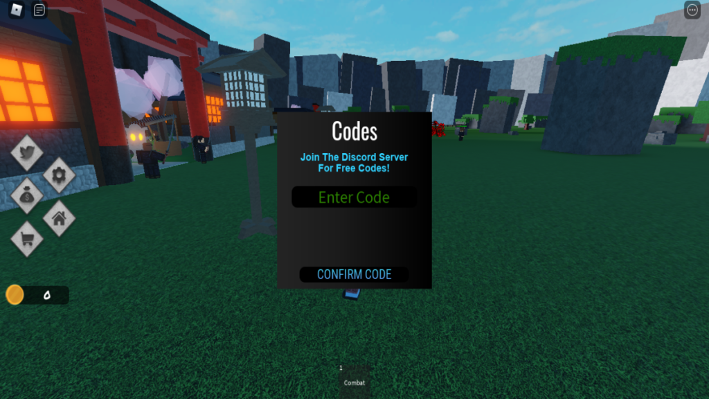 Pantalla de códigos de magnate de Roblox Jujutsu
