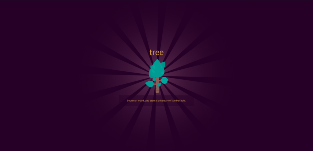 árbol en pequeña alquimia 2