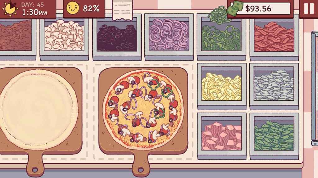 Buena pizza, excelente pizza, sin dolor y sin pedido de cereales